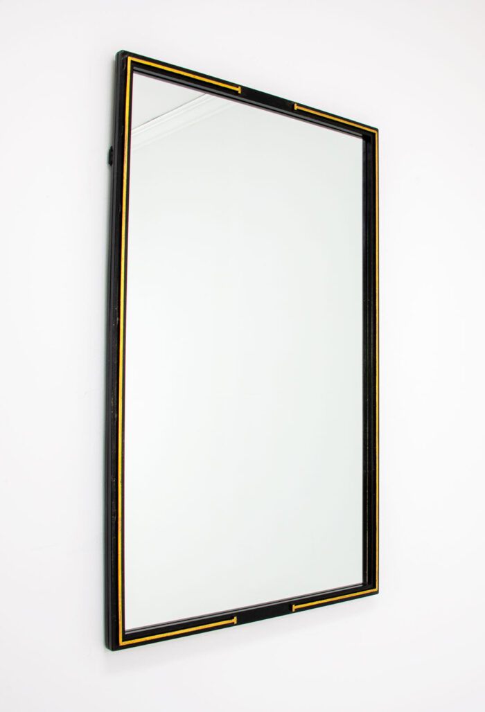 Tiffany Black and Gold Mirror- Celline Home