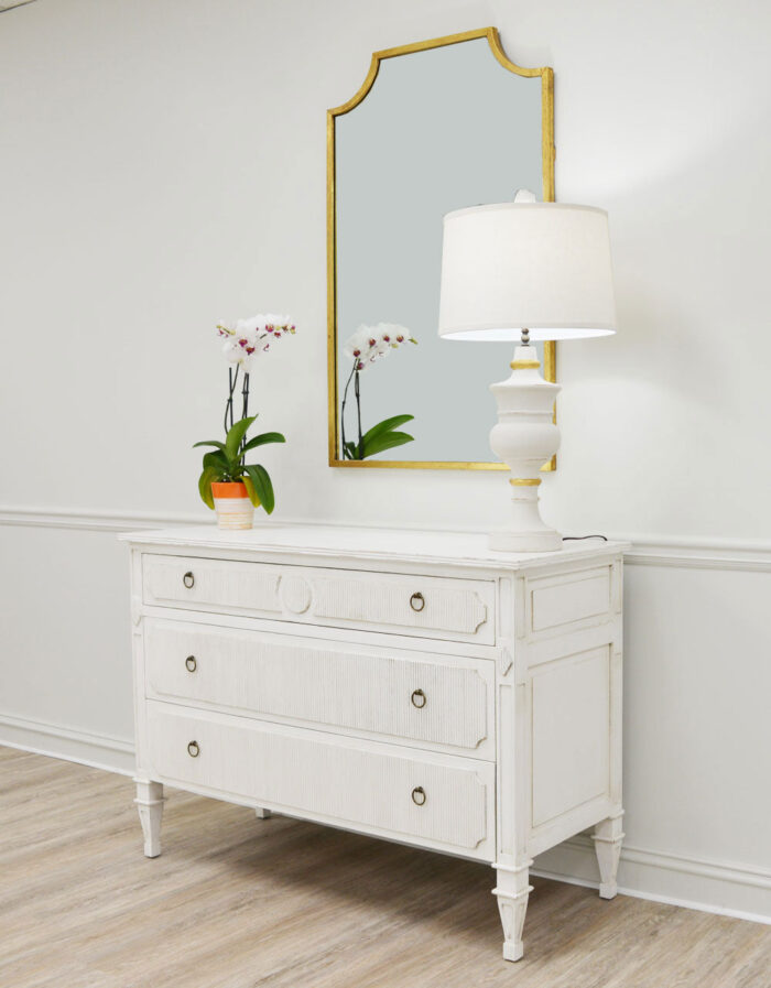 Francesca White Dresser- Celline Home