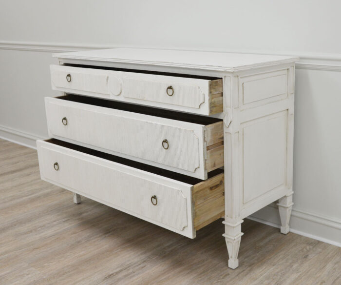 Francesca White Dresser- Celline Home