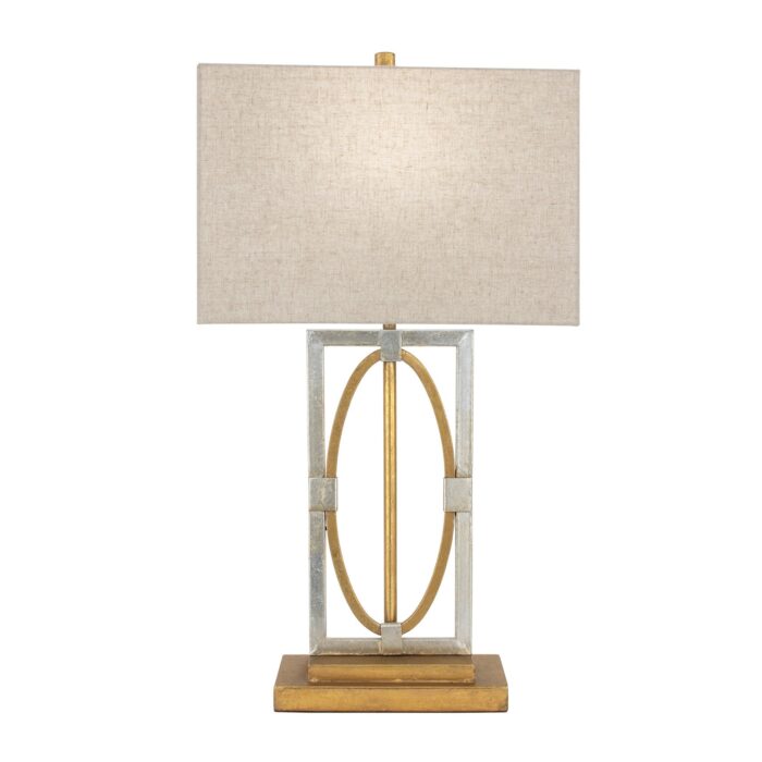 Fancey Silver and Gold Table Lamp- Celline Home