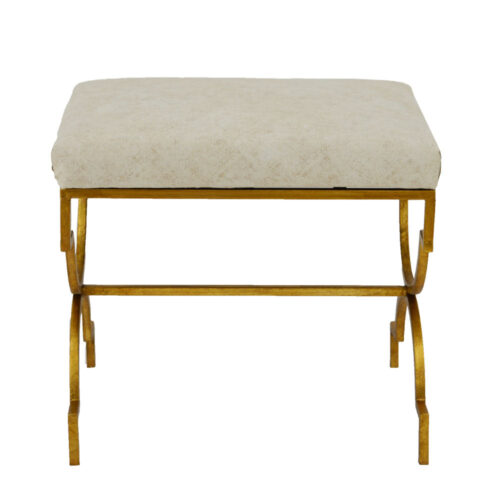 Gerald Small Gold Bench - Celline Home