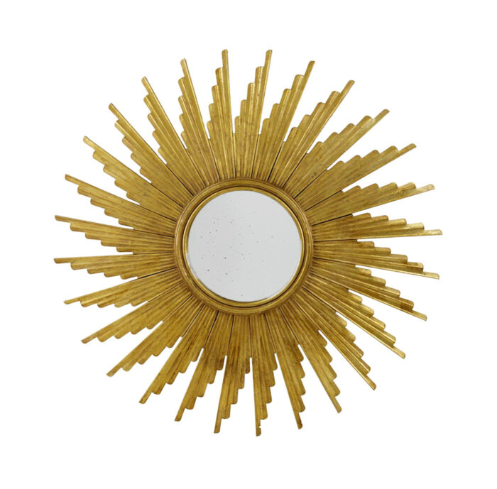 Gunner Gold Starburst Mirror- Celline Home