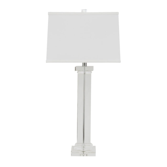 Hannah Solid Crystal Table Lamp