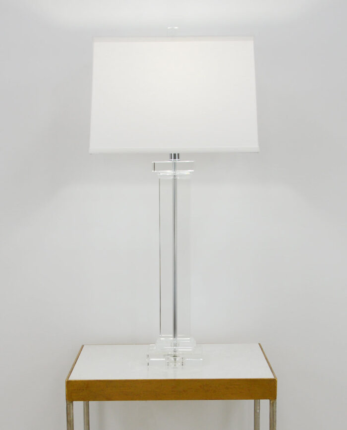 Hannah Solid Crystal Table Lamp