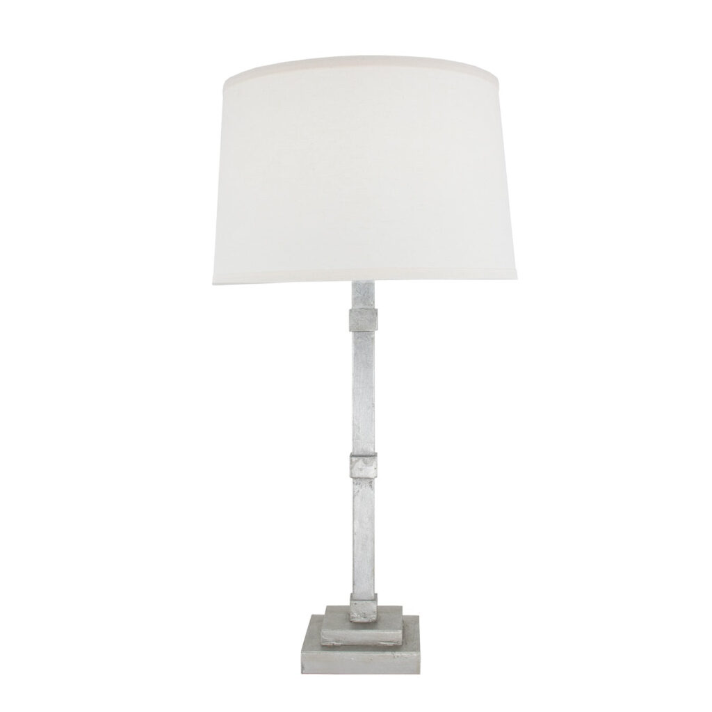 Irina Silver Leaf Table Lamp- Celline Home