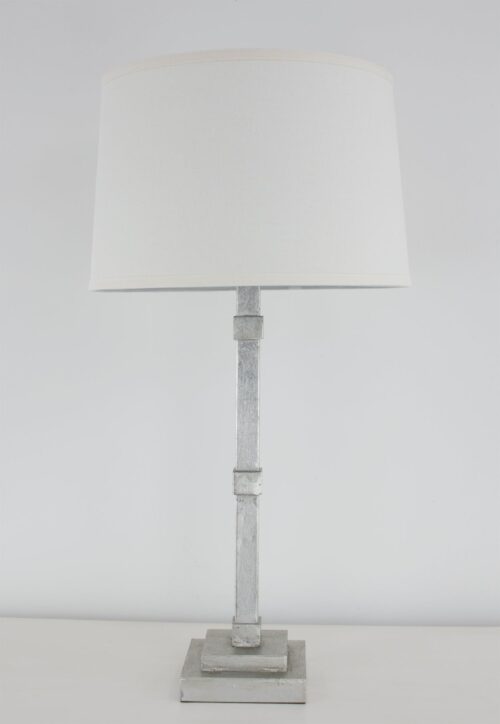 Irina Silver Leaf Table Lamp- Celline Home