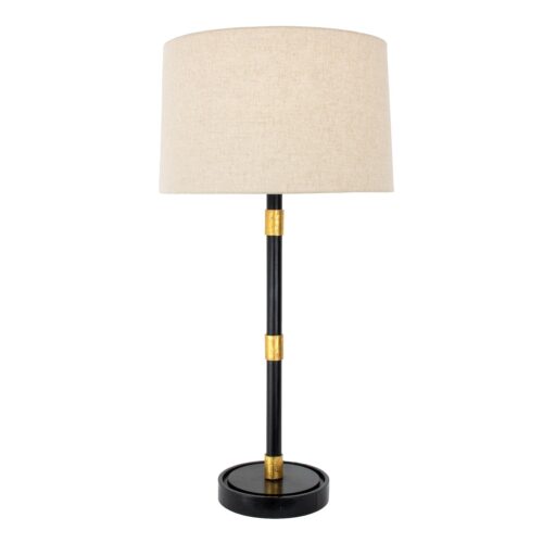 Ivian Black and Gold Table Lamp- Celline Home