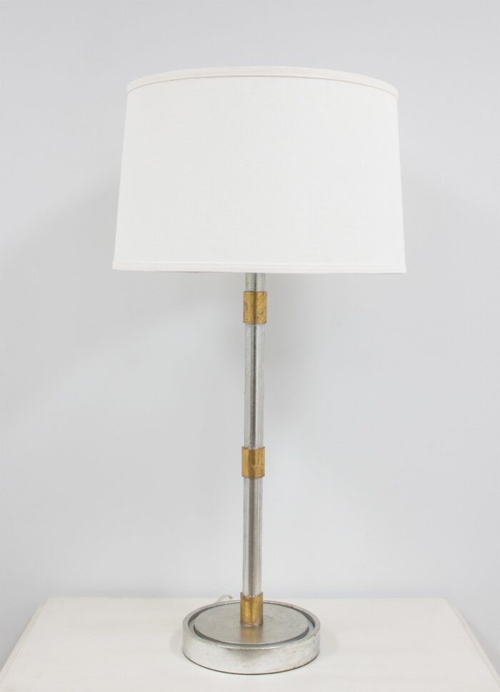 Ivian Silver and Gold Table Lamp- Celline Home