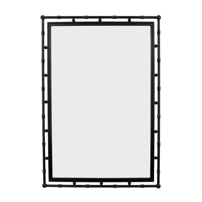 Jamison Black Bamboo Mirror- Celline Home