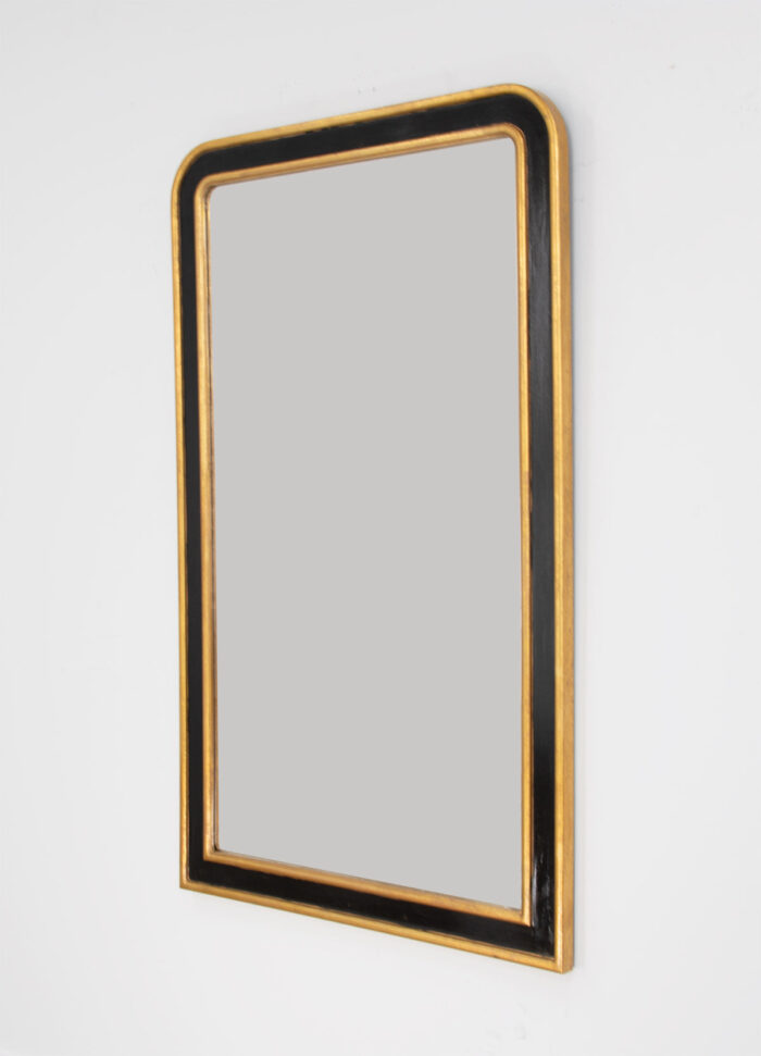 Louis Black and Gold Mirror- Celline Home