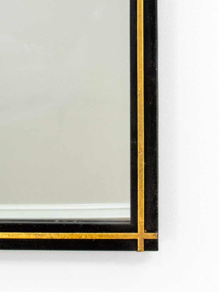 Lele Black and Gold Mirror- Celline Home