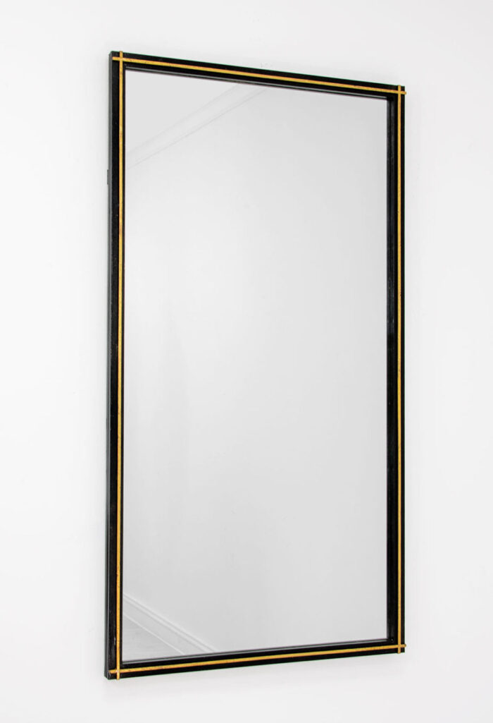 Lele Black and Gold Mirror- Celline Home