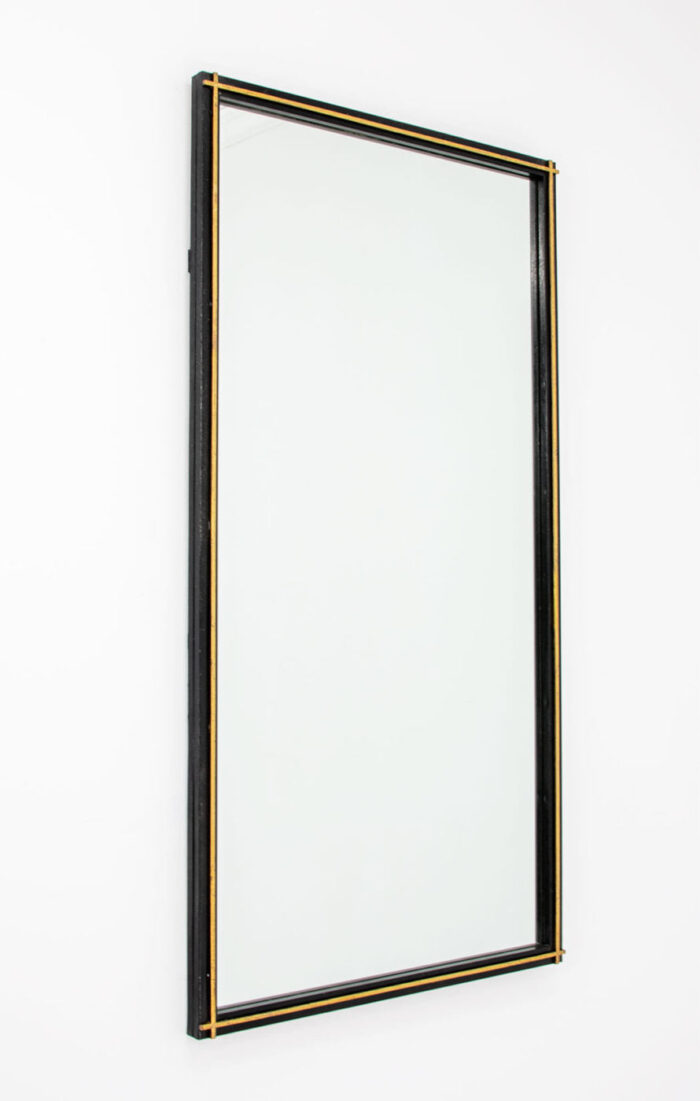 Lele Black and Gold Mirror- Celline Home