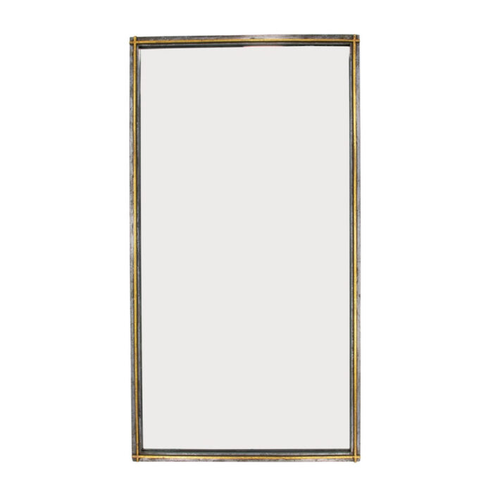 Lele Grey and Gold Mirror- Celline Home