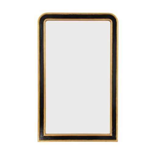 Louis Black and Gold Mirror- Celline Home