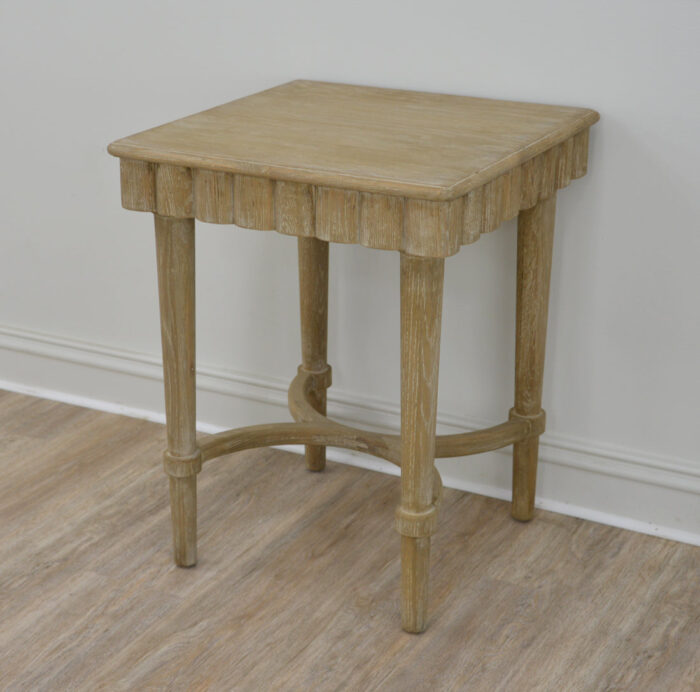 Manya Wood Side Table- Celline Home