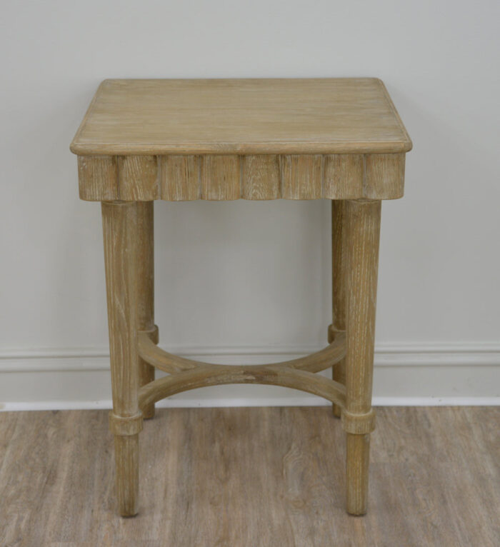 Manya Wood Side Table- Celline Home