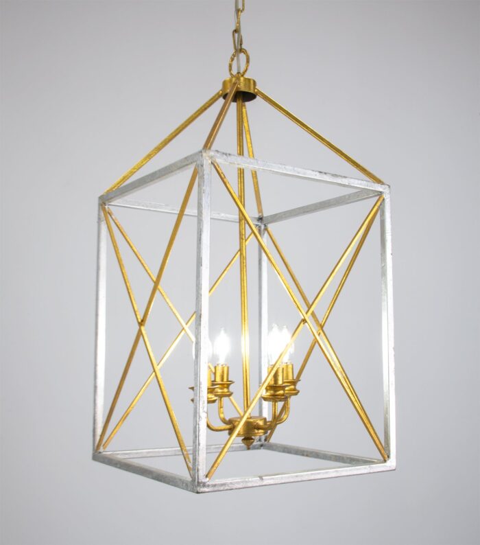 Megan Silver and Gold Lantern