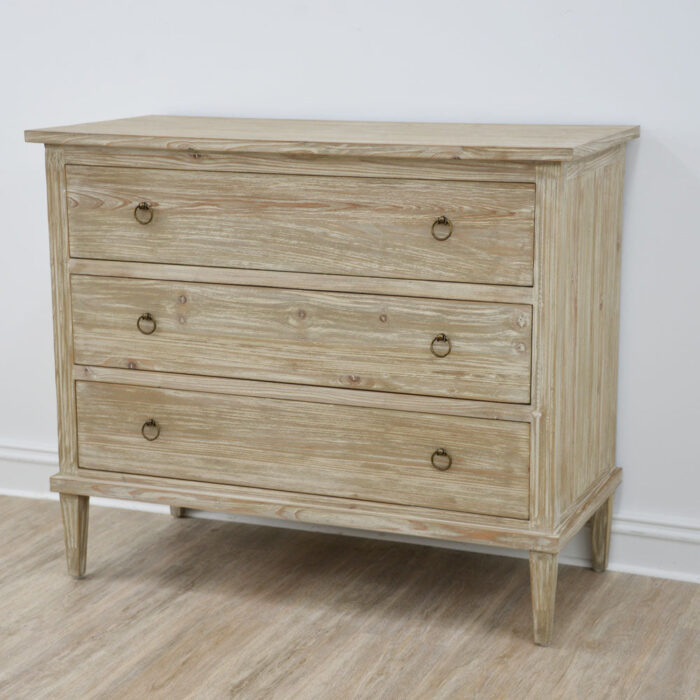 Grey Oak Wood Dresser