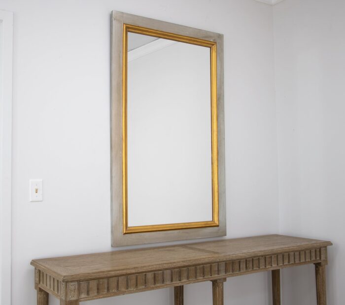 Niko Silver and Gold Mirror- Celline Home