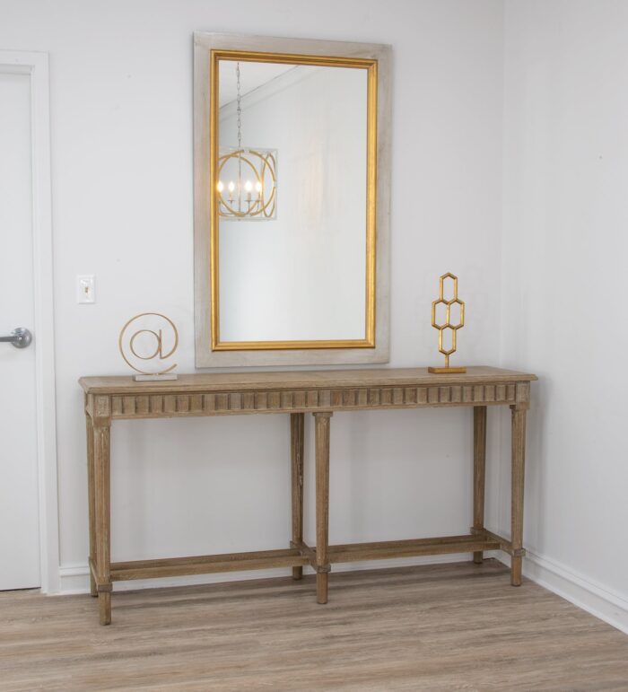 Niko Silver and Gold Mirror- Celline Home