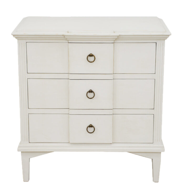 Norah 3 Drawer Nightstand- Celline Home