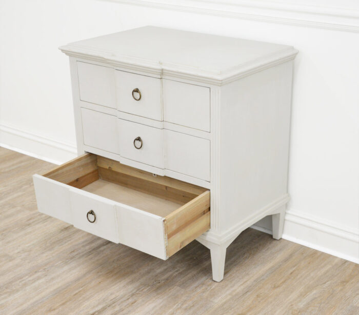 Norah 3 Drawer Nightstand- Celline Home