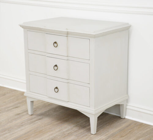 Norah 3 Drawer Nightstand- Celline Home