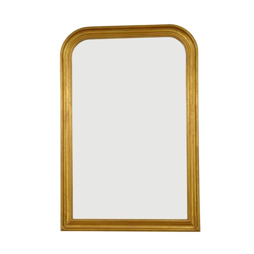 Nova Gold Leaf Louis Philippe Mirror- Celline Home