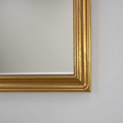 Nova Gold Leaf Louis Philippe Mirror- Celline Home