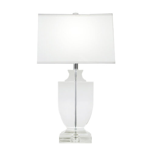 Olympia Solid Crystal Table Lamp - Celline Home