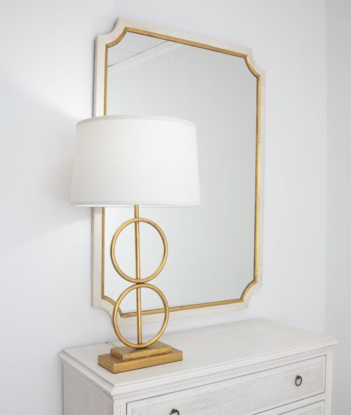 Olympus Gold Leaf Table Lamp- Celline Home