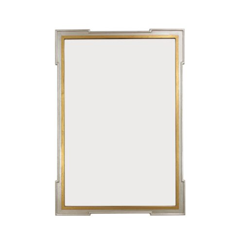 Pari Silver and Gold Wall Mirror- Celline Home