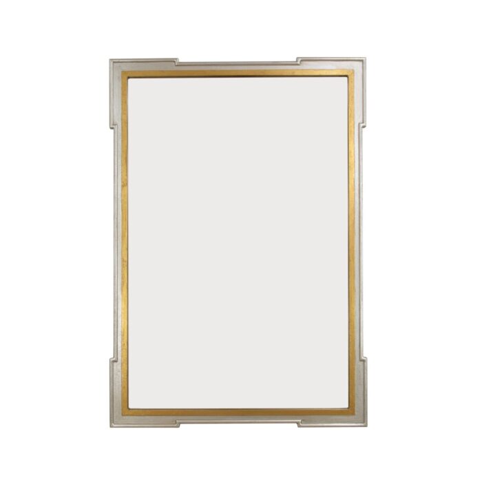 Pari Silver and Gold Wall Mirror- Celline Home