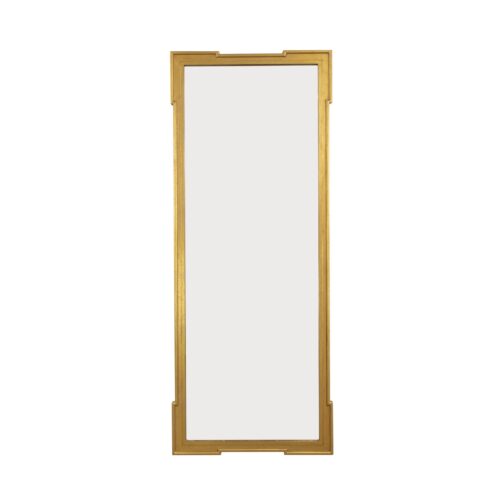 Parz Gold Leaf Floor Length Wall Mirror- Celline Home