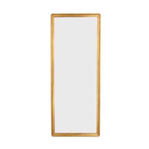 Sana Gold Leaf Floor Mirror- Celline Home