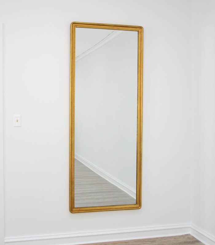 Sana Gold Leaf Floor Mirror- Celline Home