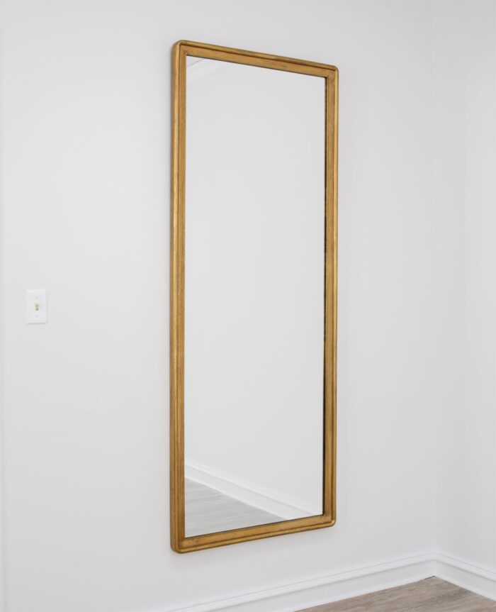 Sana Gold Leaf Floor Mirror- Celline Home