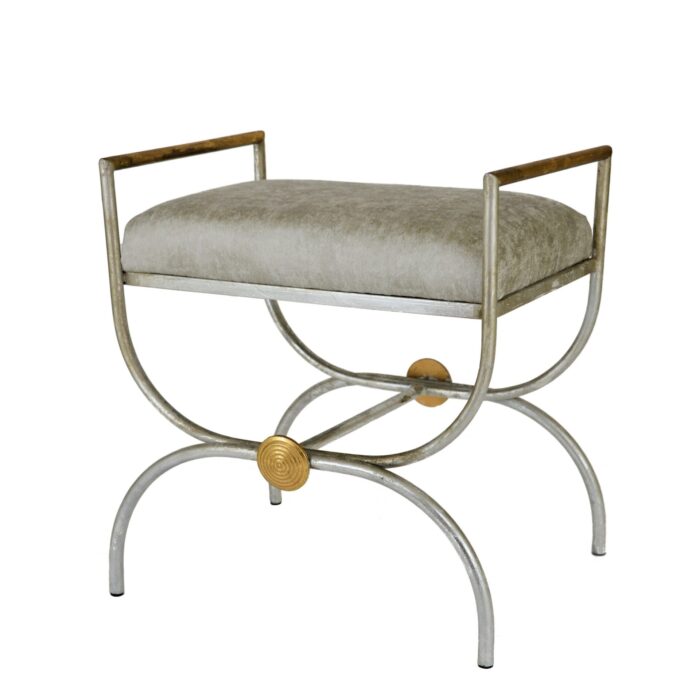 Sera Silver and Gold Bench - Celline Home