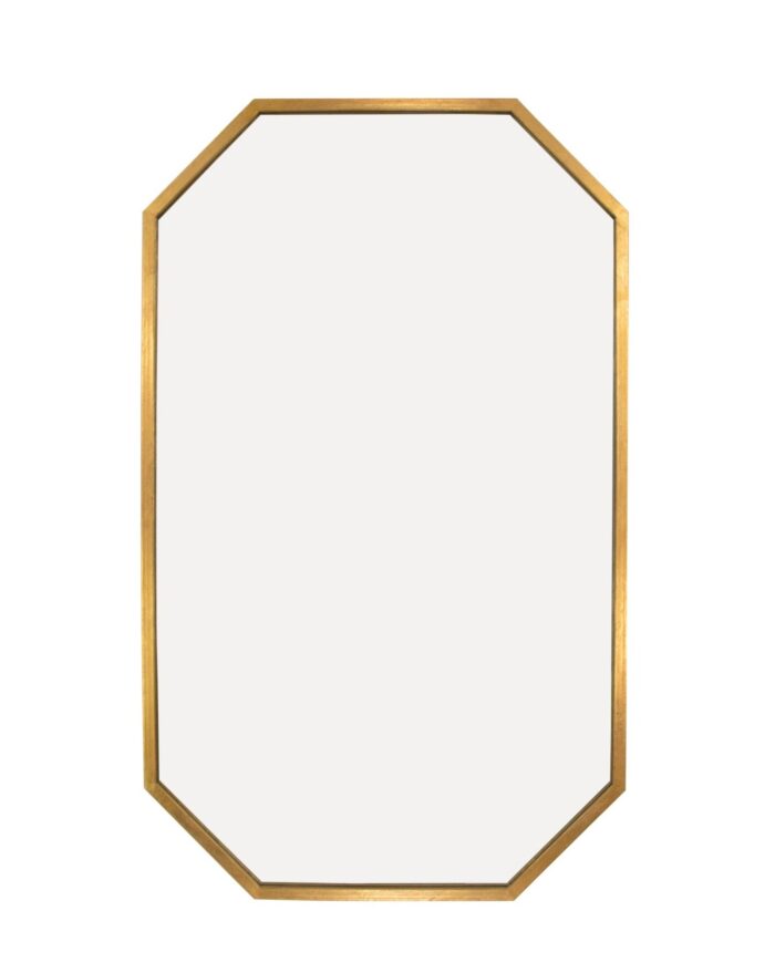 Somo Gold Leaf Wall Mirror- Celline Home