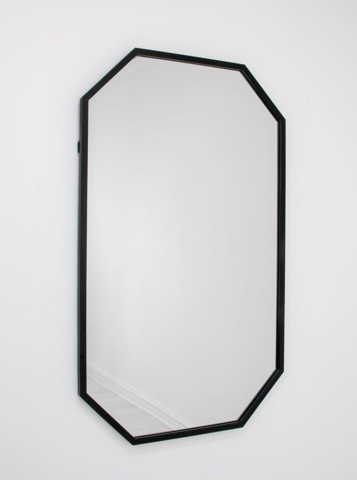 Somo Black Frame Mirror- Celline Home