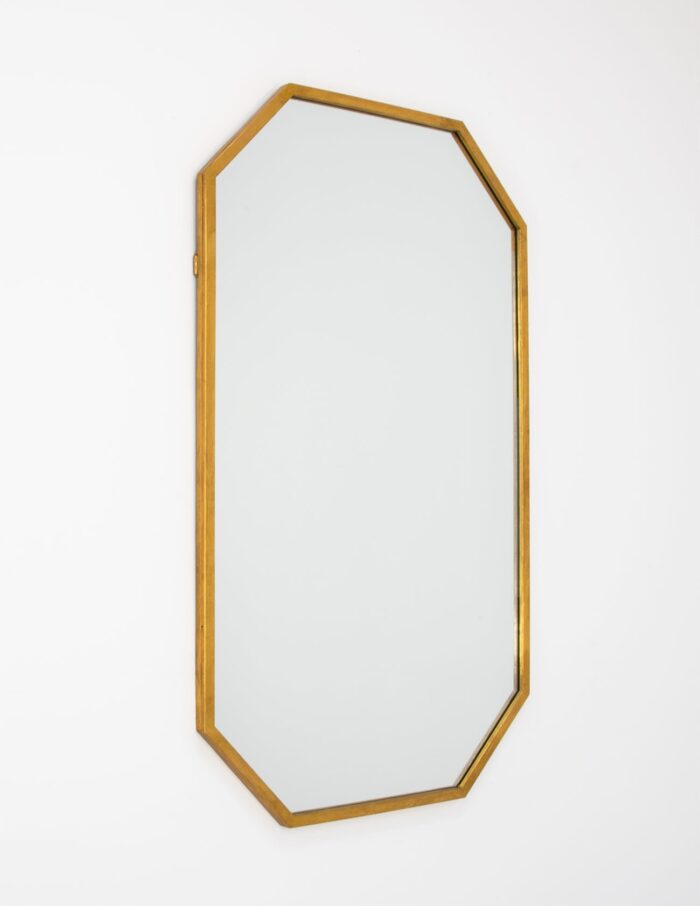 Somo Gold Leaf Wall Mirror- Celline Home