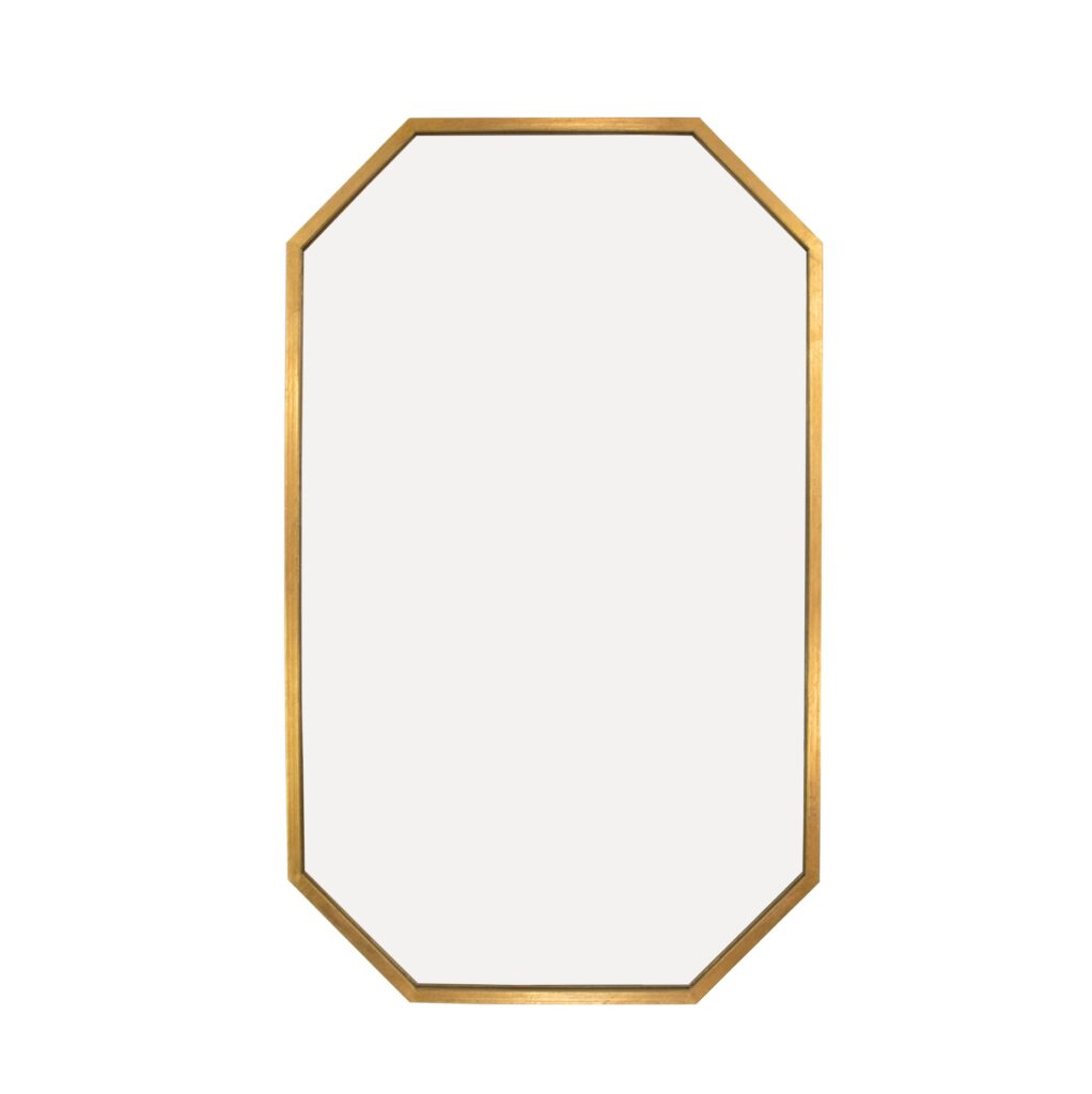 Somo Gold Leaf Wall Mirror- Celline Home