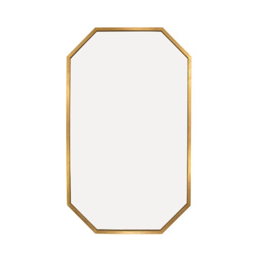 Somo Gold Leaf Wall Mirror- Celline Home