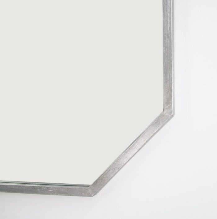 Somo Silver Leaf Wall Mirror