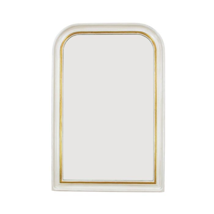 Tallulah white and gold Mirror