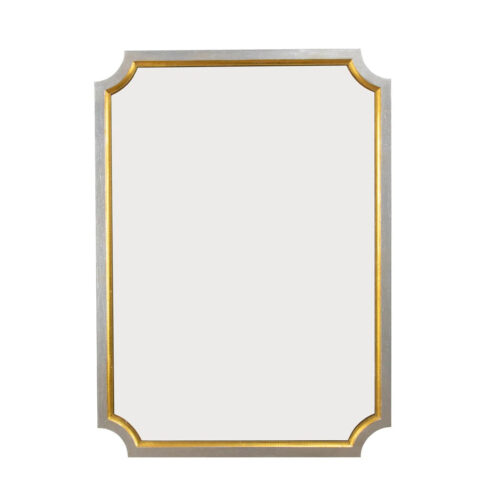 Tulip Silver And Gold Wall Mirror- Celline Home