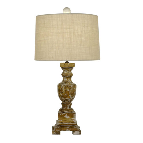 Luella Solid Wood Table Lamp