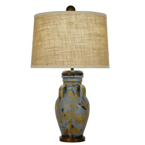 Lucia Pottery Table Lamp - Celline Home