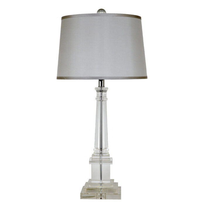 Vara Solid Crystal Table Lamp- Celline Home